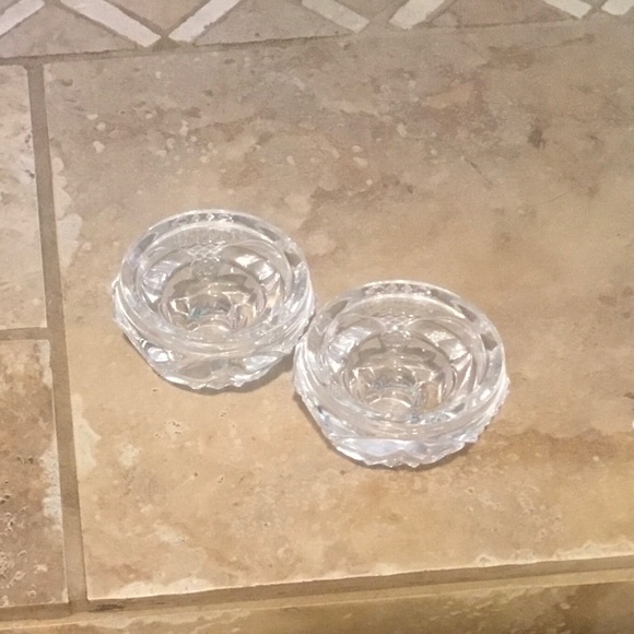 Crystal candle holders - Picture 2 of 2